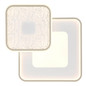 Preview: Globo LED Deckenleuchte Mosaiko 48W dimmbar Fernbedienung CCT warm-/tageslichtweiss Weiß matt Metall 50x50cm