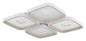 Preview: Globo LED Deckenleuchte Mosaiko 55W dimmbar Fernbedienung CCT warm-/tageslichtweiss Weiß matt Metall 54x54cm
