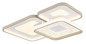 Preview: Globo LED Deckenleuchte Mosaiko 55W dimmbar Fernbedienung CCT warm-/tageslichtweiss Weiß matt Metall 65x45,5cm