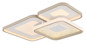 Preview: Globo LED Deckenleuchte Mosaiko 55W dimmbar Fernbedienung CCT warm-/tageslichtweiss Weiß matt Metall 65x45,5cm