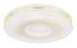 Preview: Globo LED Deckenleuchte Maru 48W dimmbar Fernbedienung CCT warm-/tageslichtweiss Weiß Metall Ø42cm