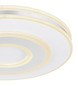 Preview: Globo LED Deckenleuchte Maru 48W dimmbar Fernbedienung CCT warm-/tageslichtweiss Weiß Metall Ø42cm