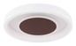 Preview: Globo LED Deckenleuchte Goffi 40W dimmbar Fernbedienung CCT warm-/tageslichtweiss Weiß Metall Ø50cm