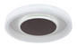 Preview: Globo LED Deckenleuchte Goffi 40W dimmbar Fernbedienung CCT warm-/tageslichtweiss Weiß Metall Ø50cm