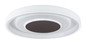 Preview: Globo LED Deckenleuchte Goffi 72W dimmbar Fernbedienung CCT warm-/tageslichtweiss Weiß Metall Ø69cm