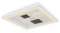 Preview: Globo LED Deckenleuchte Nolo 50W dimmbar Fernbedienung CCT warm-/tageslichtweiss Weiß Metall 48x48cm