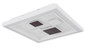 Preview: Globo LED Deckenleuchte Nolo 50W dimmbar Fernbedienung CCT warm-/tageslichtweiss Weiß Metall 48x48cm