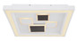 Preview: Globo LED Deckenleuchte Nolo 50W dimmbar Fernbedienung CCT warm-/tageslichtweiss Weiß Metall 48x48cm