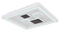 Preview: Globo LED Deckenleuchte Nolo 50W dimmbar Fernbedienung CCT warm-/tageslichtweiss Weiß Metall 48x48cm