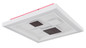 Preview: Globo LED Deckenleuchte Nolo 50W dimmbar Fernbedienung CCT warm-/tageslichtweiss Weiß Metall 48x48cm