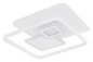Preview: Globo LED Deckenleuchte Roderick 50W dimmbar Fernbedienung CCT warm-/tageslichtweiss Weiß Metall 50x50cm