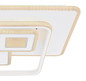 Preview: Globo LED Deckenleuchte Roderick 50W dimmbar Fernbedienung CCT warm-/tageslichtweiss Weiß Metall 50x50cm