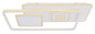 Preview: Globo LED Deckenleuchte Roderick 55W dimmbar Fernbedienung CCT warm-/tageslichtweiss Weiß Metall 65x44cm