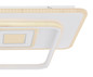 Preview: Globo LED Deckenleuchte Roderick 55W dimmbar Fernbedienung CCT warm-/tageslichtweiss Weiß Metall 65x44cm
