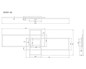 Preview: Globo LED Deckenleuchte Saunders 60W dimmbar Fernbedienung CCT warm-/tageslichtweiss Schwarz matt Metall Aluminium 111x42cm