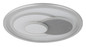 Preview: Globo LED Deckenleuchte Ruiz I 36W CCT warm-/neutral-/tageslichtweiss Weiß matt Metall Ø48cm