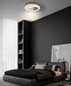 Preview: Globo LED Deckenleuchte Ruiz I 36W CCT warm-/neutral-/tageslichtweiss Weiß matt Metall Ø48cm