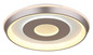 Preview: Globo LED Deckenleuchte Williamson 40W CCT warm-/neutral-/tageslichtweiss Weiß matt champagnerfarben matt Metall Ø49cm