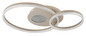 Preview: Globo LED Deckenleuchte Sanford 30W warmweiss Sandfarben matt cappuccinofarben matt Metall 70x50cm