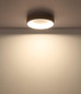 Preview: Globo LED Deckenleuchte Gallegos 36W dimmbar Fernbedienung CCT warm-/tageslichtweiss Sandfarben matt Metall Aluminium Ø38cm