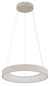 Preview: Globo LED Pendelleuchte Gallegos 48W dimmbar Fernbedienung CCT warm-/tageslichtweiss Sandfarben matt Metall Aluminium Ø50cm