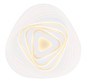 Preview: Globo LED Deckenleuchte Jocelyn 40W dimmbar Fernbedienung CCT warm-/tageslichtweiss Weiß Metall 50x49cm