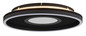 Preview: Globo Emory LED Deckenleuchte 40W Warmweiß Schwarz Matt, Metall Memoryfunktion Ø39,7cm 48561-40