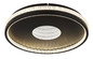 Preview: Globo LED Deckenleuchte Shirley 30W dimmbar Fernbedienung CCT warm-/tageslichtweiss Schwarz matt klar Metall Kunststoffkristalle Ø41cm
