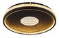 Preview: Globo LED Deckenleuchte Shirley 30W dimmbar Fernbedienung CCT warm-/tageslichtweiss Schwarz matt klar Metall Kunststoffkristalle Ø41cm