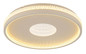 Preview: Globo LED Deckenleuchte Shirley 30W dimmbar Fernbedienung CCT warm-/tageslichtweiss Sandfarben matt klar Metall Kunststoffkristalle Ø41cm