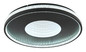 Preview: Globo LED Deckenleuchte Shirley 40W dimmbar Fernbedienung CCT warm-/tageslichtweiss Schwarz matt klar Metall Kunststoffkristalle Ø50,5cm