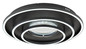 Preview: Globo LED Deckenleuchte Lawanda 40W CCT warm-/neutral-/tageslichtweiss Schwarz matt Metall Aluminium Ø51cm