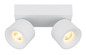 Preview: Globo Rae LED LED Strahler 2-fach 6W Warmweiß Weiß Matt, Metall Ø7,2cm 56961-2W