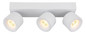 Preview: Globo Rae LED LED Strahler 3-fach 6W Warmweiß Weiß Matt, Metall Ø7,2cm 56961-3W