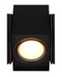 Preview: Globo Rory GU10 Strahler 5W Schwarz Matt, Metall 15,7cm 57650-1
