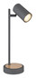 Preview: Globo Robby GU10 Tischleuchte 5W Graphit, Metall Ø5,5cm 57910TG