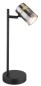 Preview: Globo Trabby Tischleuchte Schwarz Matt, Metall Ø6cm 57916T