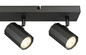 Preview: Globo Strahler James 4-flammig GU10 Grau matt Metall Aluminium 53x14,5cm