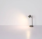 Preview: Globo Strahler James 4-flammig GU10 Grau matt Metall Aluminium 53x14,5cm
