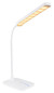 Preview: Globo LED Tischleuchte Urano 4W dimmbar Akku CCT warm-/neutral-/tageslichtweiss Weiß 69x43cm