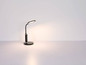 Preview: Globo LED Tischleuchte Fruggy 9W dimmbar CCT warm-/neutral-/tageslichtweiss Weiß matt 41x30cm