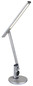 Preview: Globo LED Tischleuchte Solana 12W dimmbar CCT warm-/neutral-/tageslichtweiss 90Ra Aluminium Gebürstet 63,5x50cm