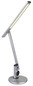 Preview: Globo LED Tischleuchte Solana 12W dimmbar CCT warm-/neutral-/tageslichtweiss 90Ra Aluminium Gebürstet 63,5x50cm