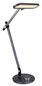 Preview: Globo LED Tischleuchte Berletta 12W dimmbar CCT warm-/neutral-/tageslichtweiss 90Ra Grau dunkel Aluminium Gebürstet 57,5x53cm