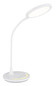 Preview: Globo Kenny LED Tischleuchte 12W CCT Weiß Matt Nachtlicht Memoryfunktion Ø15,4cm 58483W