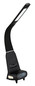 Preview: Globo LED Tischleuchte Malik 10W dimmbar CCT warm-/tageslichtweiss Schwarz matt 50x25cm