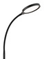 Preview: Globo LED Stehleuchte Kalderon 8W dimmbar CCT warm-/tageslichtweiss Schwarz matt Metall 125cm