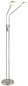 Preview: Globo LED Stehleuchte Silvio 2-flammig 2x 6,5W dimmbar CCT warm-/neutralweiss Nickel matt Metall 172cm