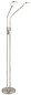 Preview: Globo LED Stehleuchte Silvio 2-flammig 2x 6,5W dimmbar CCT warm-/neutralweiss Nickel matt Metall 172cm