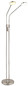 Preview: Globo LED Stehleuchte Silvio 2-flammig 2x 6,5W dimmbar CCT warm-/neutralweiss Nickel matt Metall 172cm